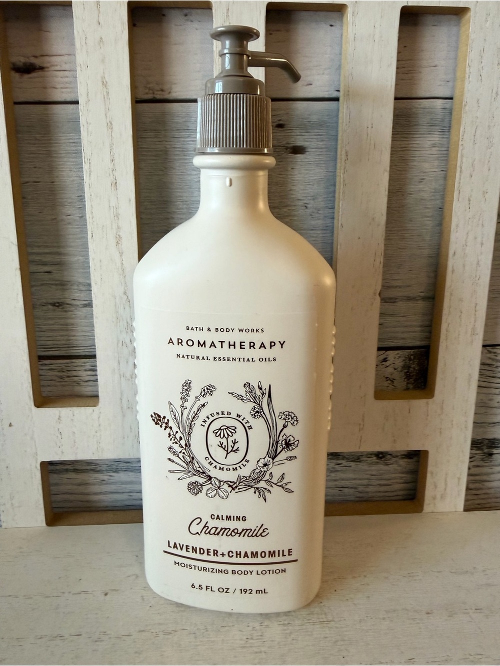 Bath & Body Works Aromatherapy CALMING CHAMOMILE Lavender Body Lotion 6.5oz NEW